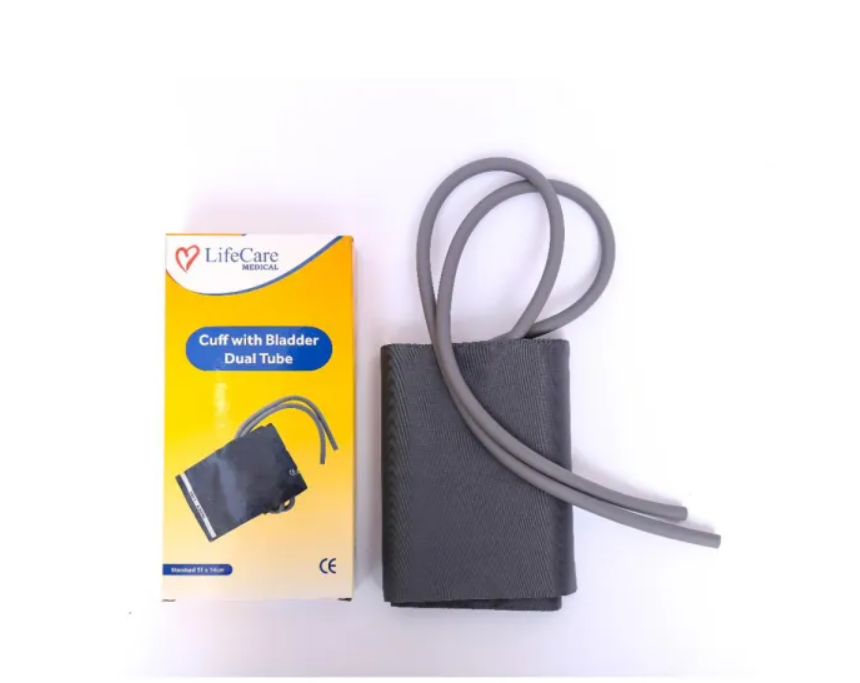 Life Care BP Monitor's Cuff With Bladder With Dual Tube Connectors (51 x 14 cm)
