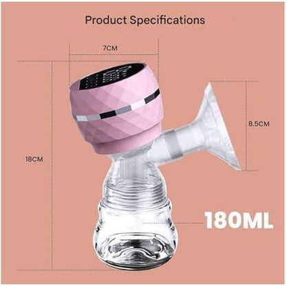 Portable Electric Breast Pump | Quiet Automatic Breast Milk Pump | BPA-Free & Comfortable