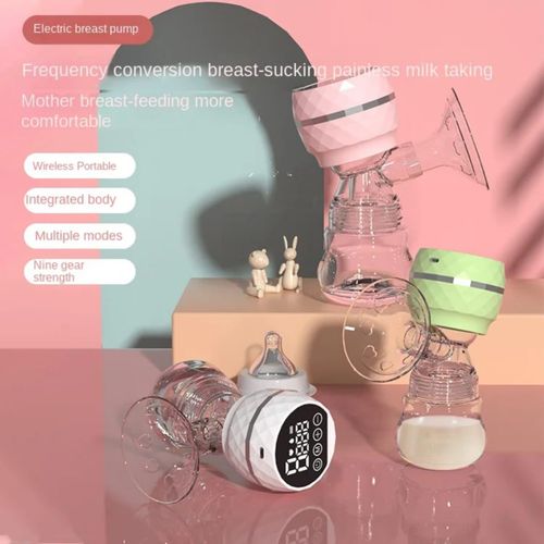 Portable Electric Breast Pump | Quiet Automatic Breast Milk Pump | BPA-Free & Comfortable