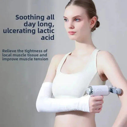9 In 1 Gun Massager Machine for Pain Relief 6 Speed Type-C Charging for Muscle Pain Relief Massager