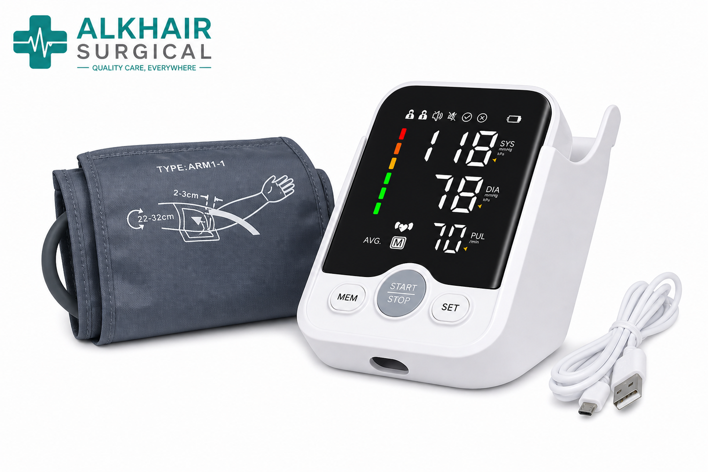 Rechargebale Medisign Digital BP Monitor AXD-830