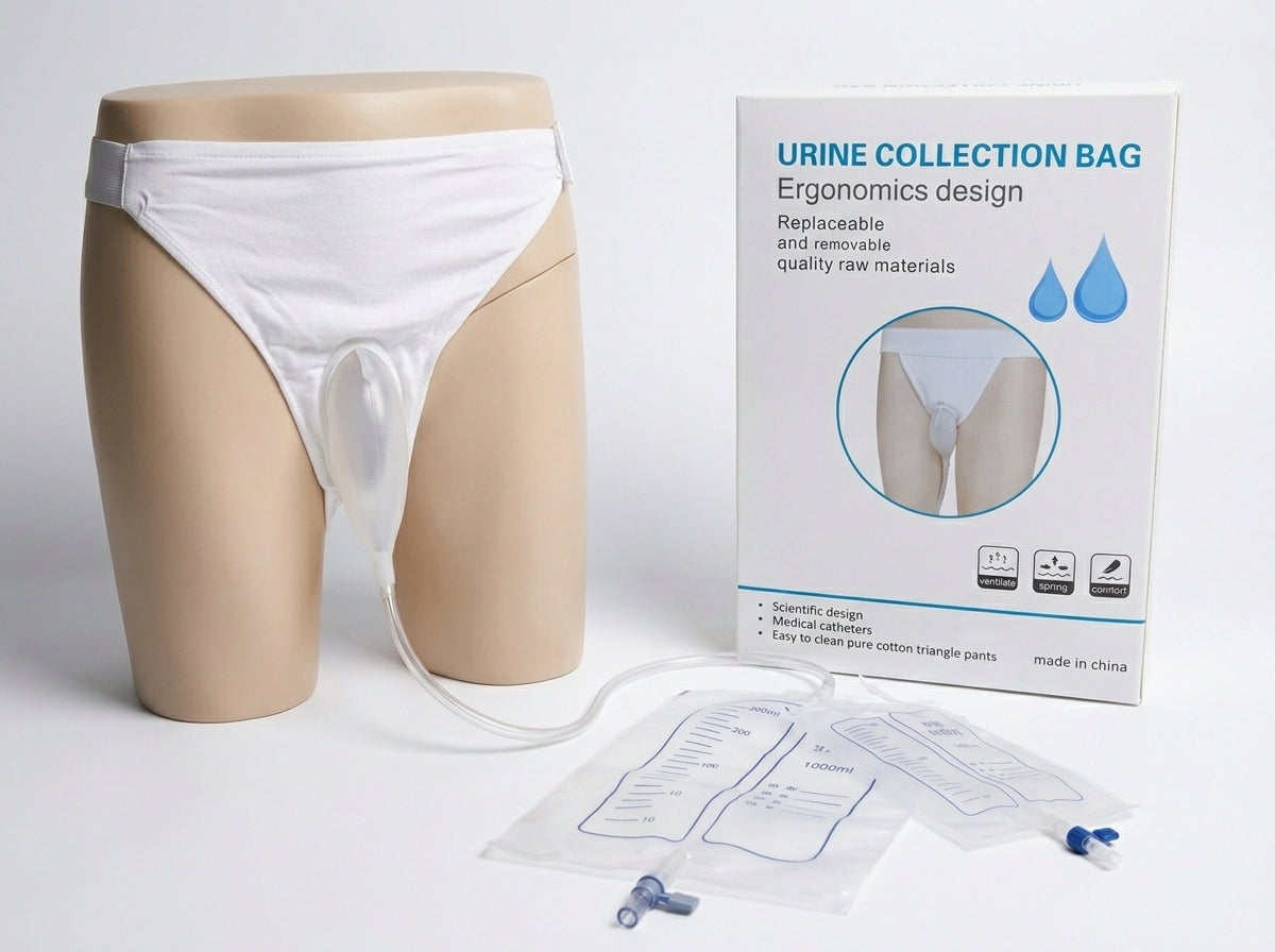 Silicone Urine Collection Bag with 2 Bags 2000ml & 1000ml