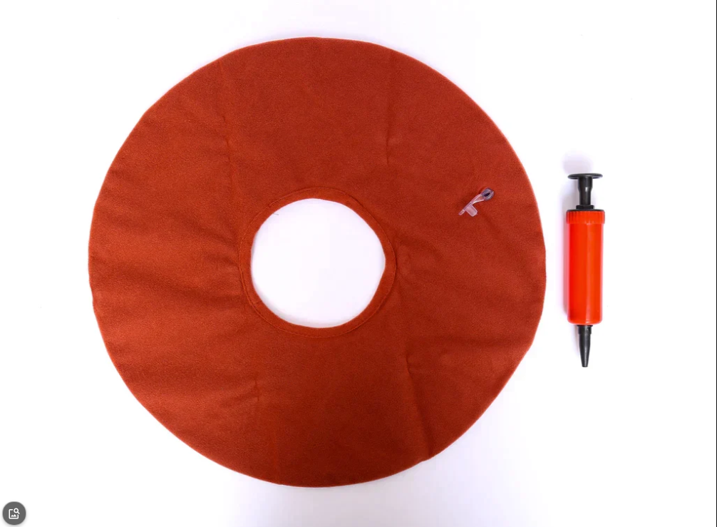 Inflatable Donut Seat Cushion – Round Air Pillow for Sitting Comfort