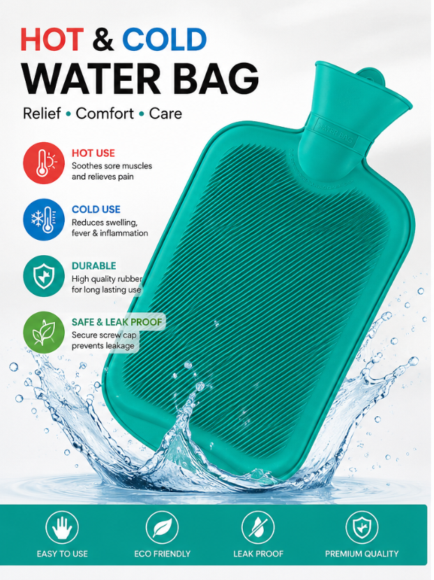 Hot Water Bag For pain Relief high Quality Hot and cold Bag