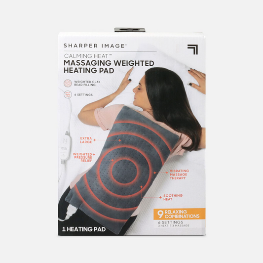 Heating pad & massager 2 in one | 3 Heat, 6 Massage