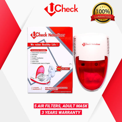 Ucheck Nebulizer Complete Kit – Portable & Easy-to-Use