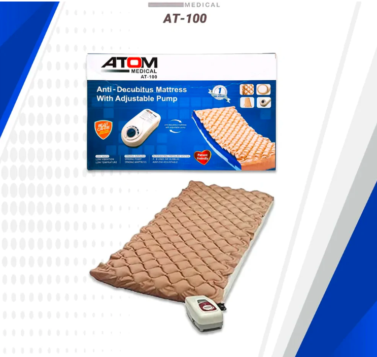 Anti-Decubitus Air Mattress for Bedsore Prevention – AT-100 Patient Air Mattress