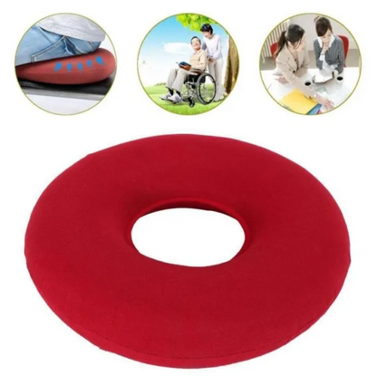 Inflatable Donut Seat Cushion – Round Air Pillow for Sitting Comfort